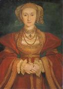 Hans Holbein Anne of Cleves (mk05) Norge oil painting reproduction
